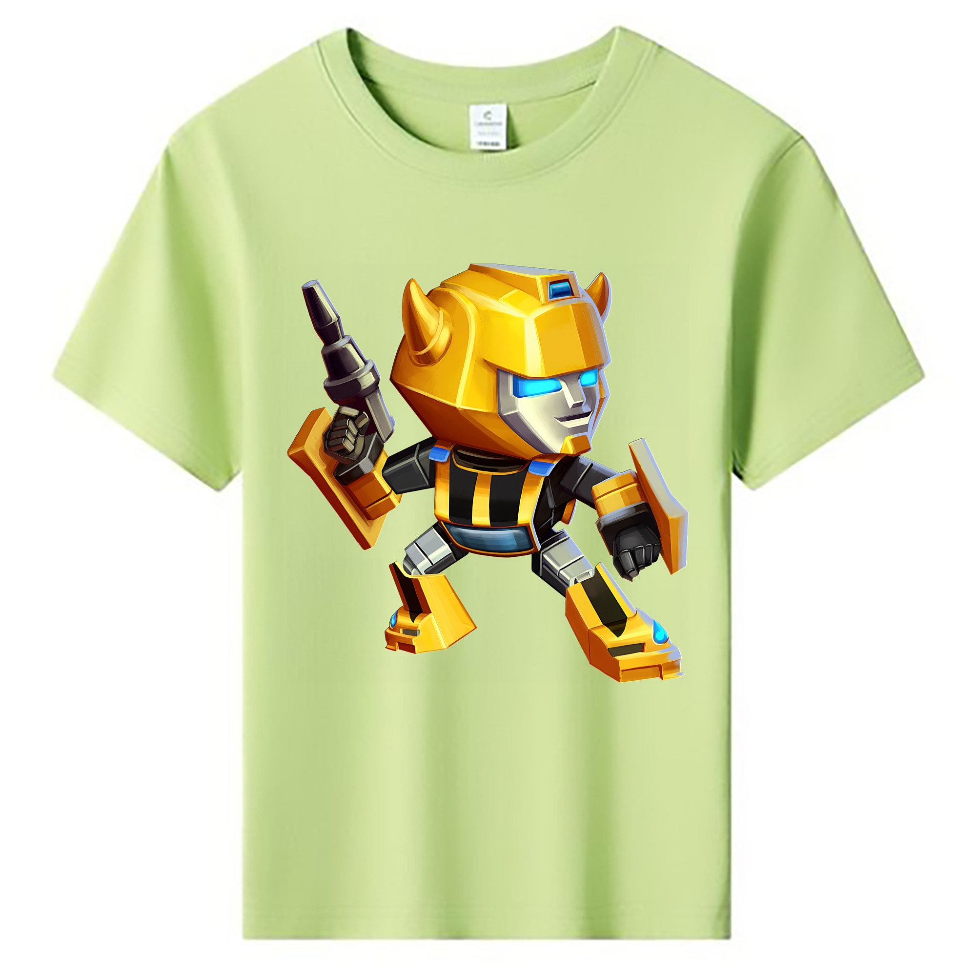 （画像用） Transformers トランスフォーマー 綿100％キッズTシャツ（フロントプリント）
